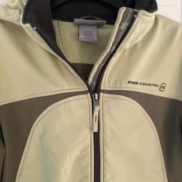 Women’s Free Country Soft Shell water resistant Ski Jacket coat M - Picture 4 of 8
